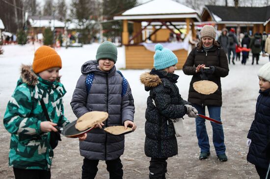 Russia Maslenitsa Celebration