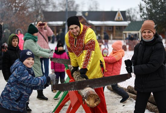 Russia Maslenitsa Celebration