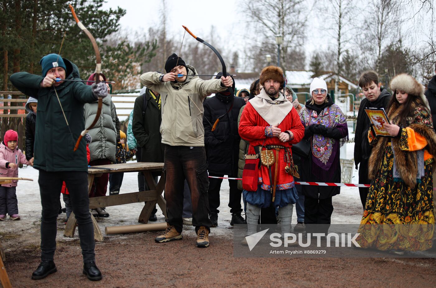 Russia Maslenitsa Celebration