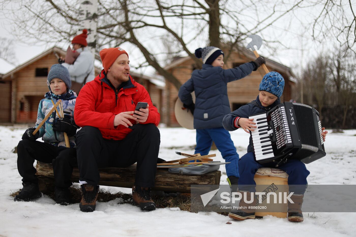 Russia Maslenitsa Celebration