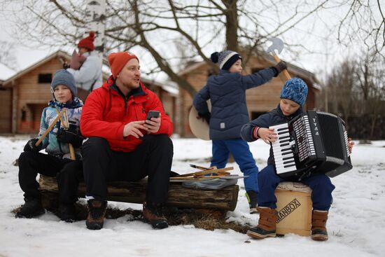 Russia Maslenitsa Celebration