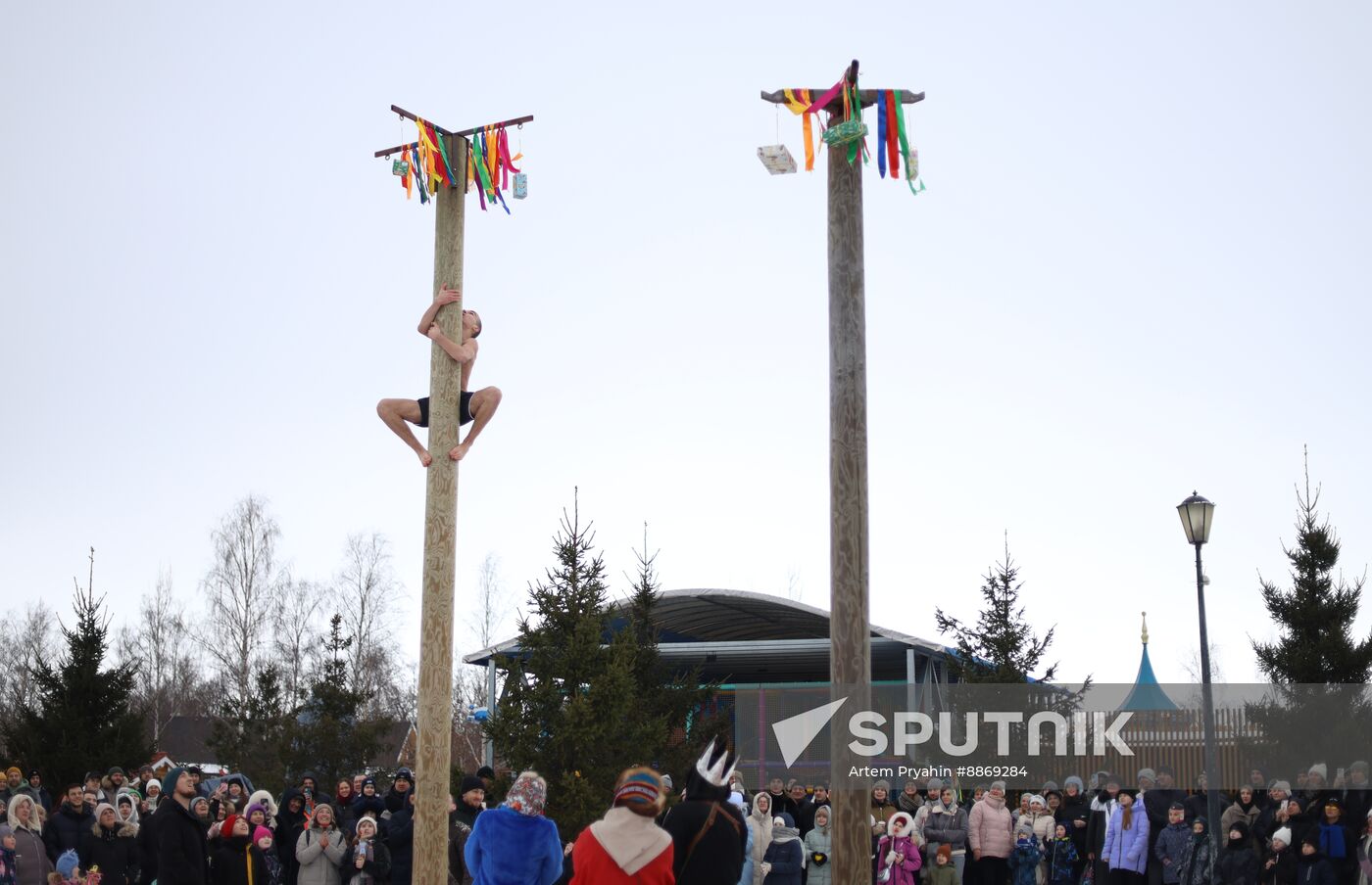 Russia Maslenitsa Celebration