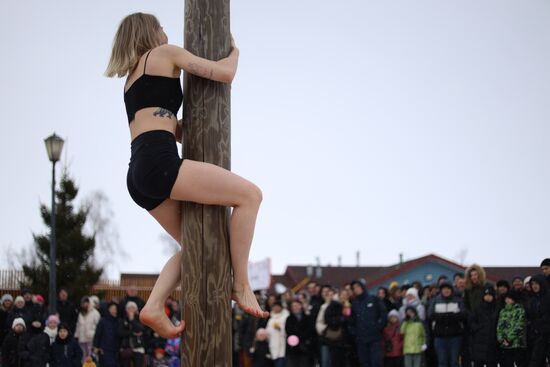 Russia Maslenitsa Celebration