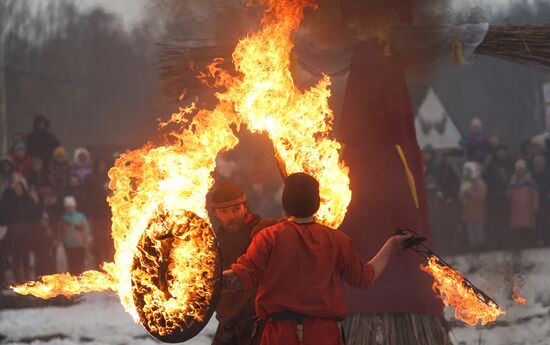 Russia Maslenitsa Celebration