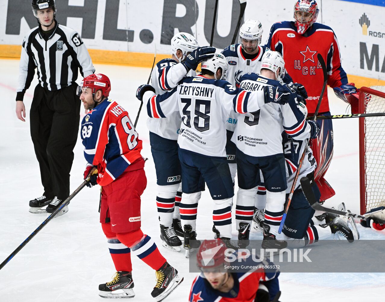 Russia Ice Hockey Kontinental League CSKA - Torpedo