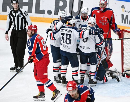 Russia Ice Hockey Kontinental League CSKA - Torpedo