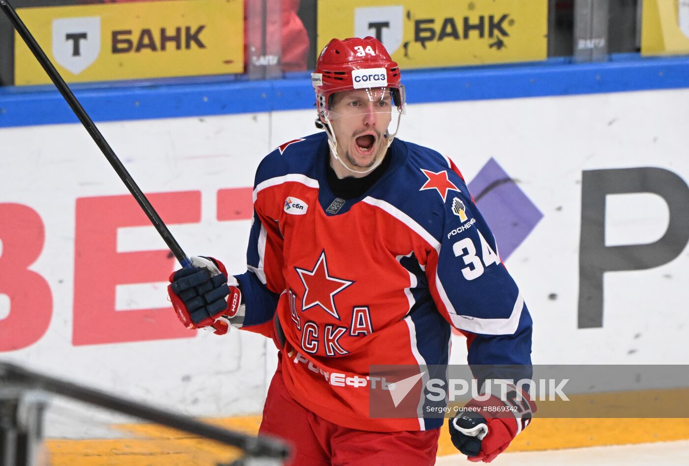 Russia Ice Hockey Kontinental League CSKA - Torpedo