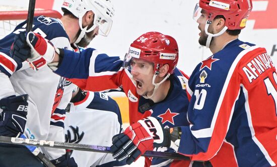 Russia Ice Hockey Kontinental League CSKA - Torpedo