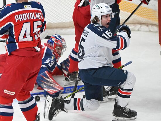 Russia Ice Hockey Kontinental League CSKA - Torpedo