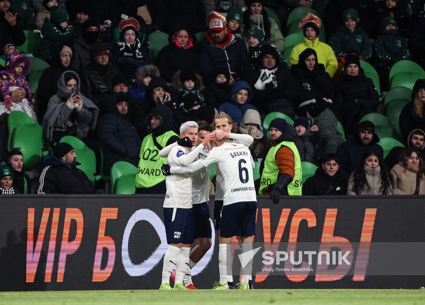 Russia Soccer Premier-League Krasnodar - Krylia Sovetov