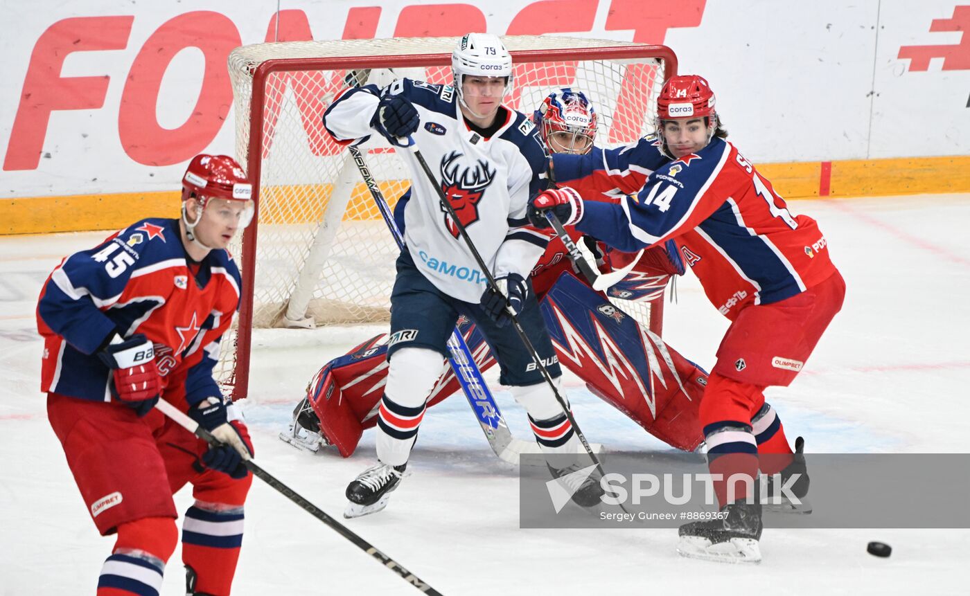 Russia Ice Hockey Kontinental League CSKA - Torpedo