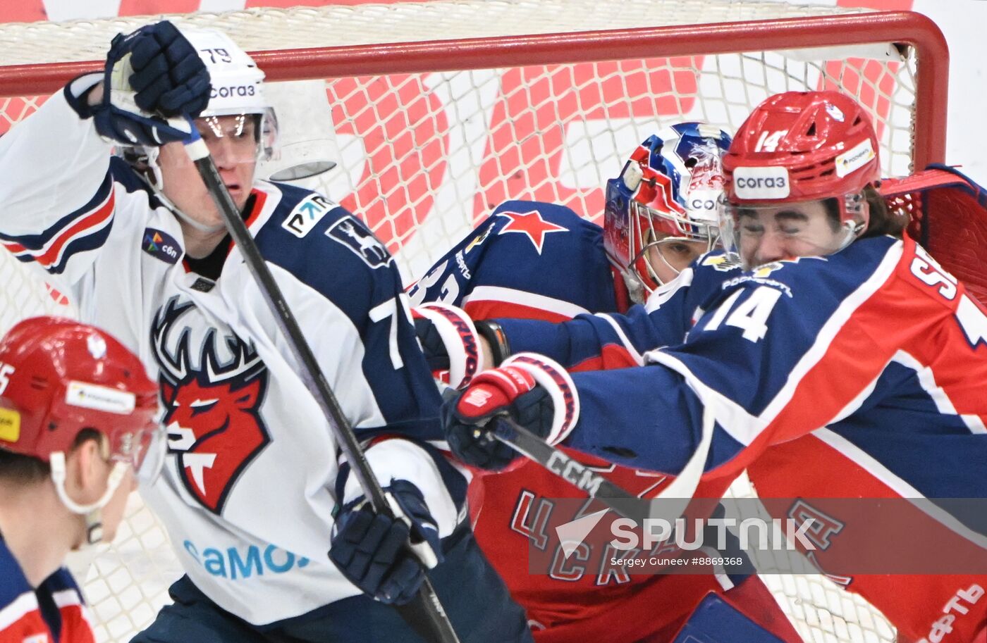 Russia Ice Hockey Kontinental League CSKA - Torpedo
