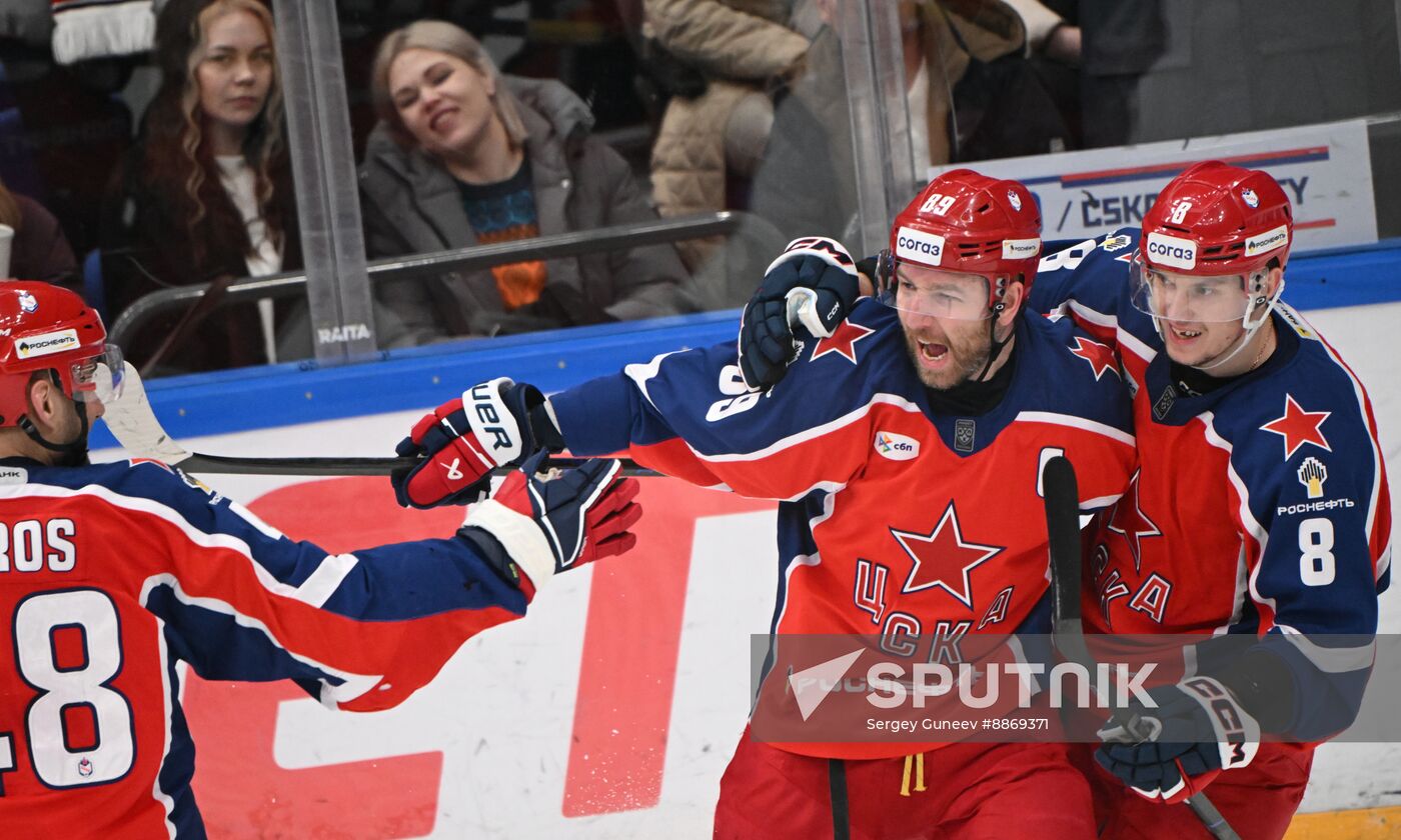 Russia Ice Hockey Kontinental League CSKA - Torpedo