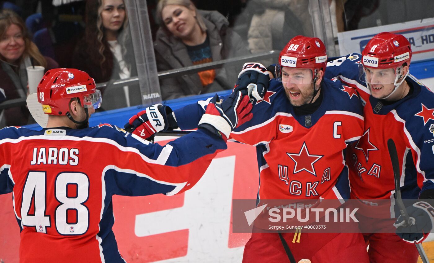 Russia Ice Hockey Kontinental League CSKA - Torpedo