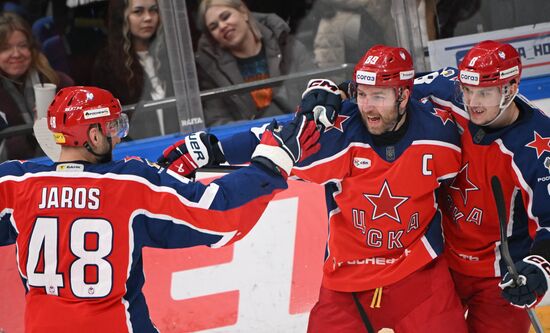 Russia Ice Hockey Kontinental League CSKA - Torpedo