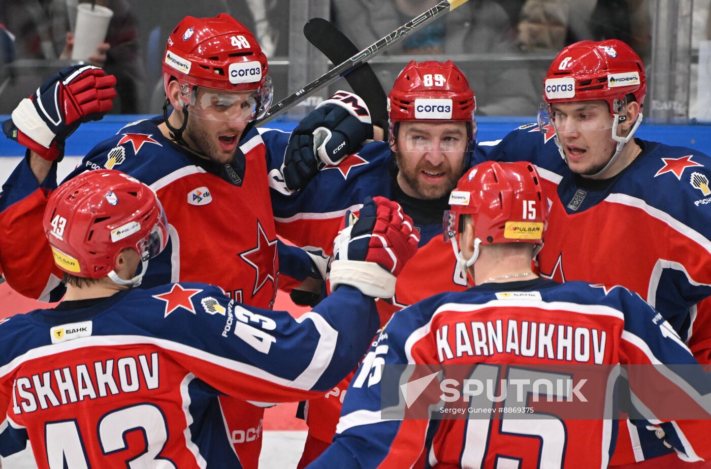 Russia Ice Hockey Kontinental League CSKA - Torpedo
