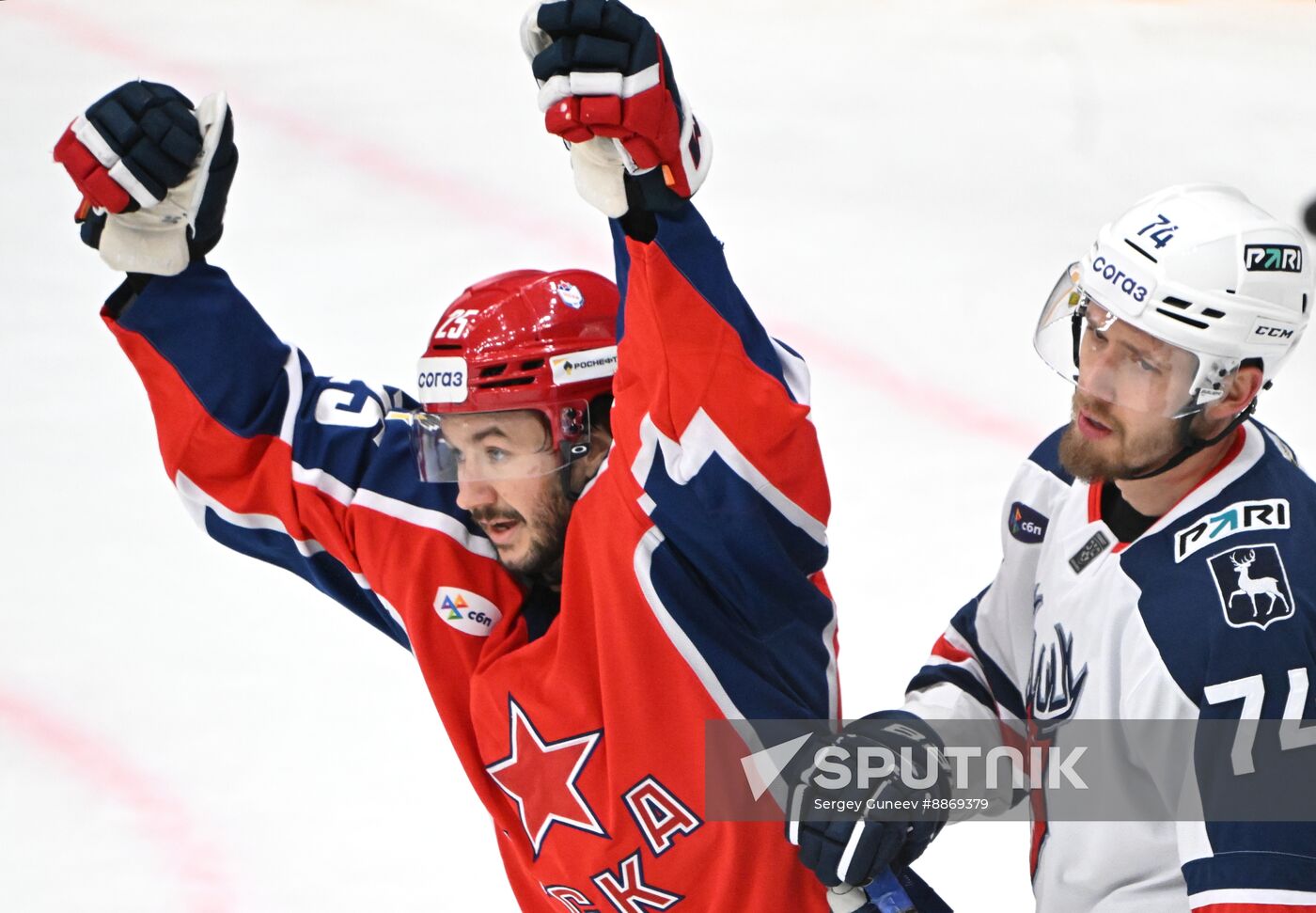 Russia Ice Hockey Kontinental League CSKA - Torpedo
