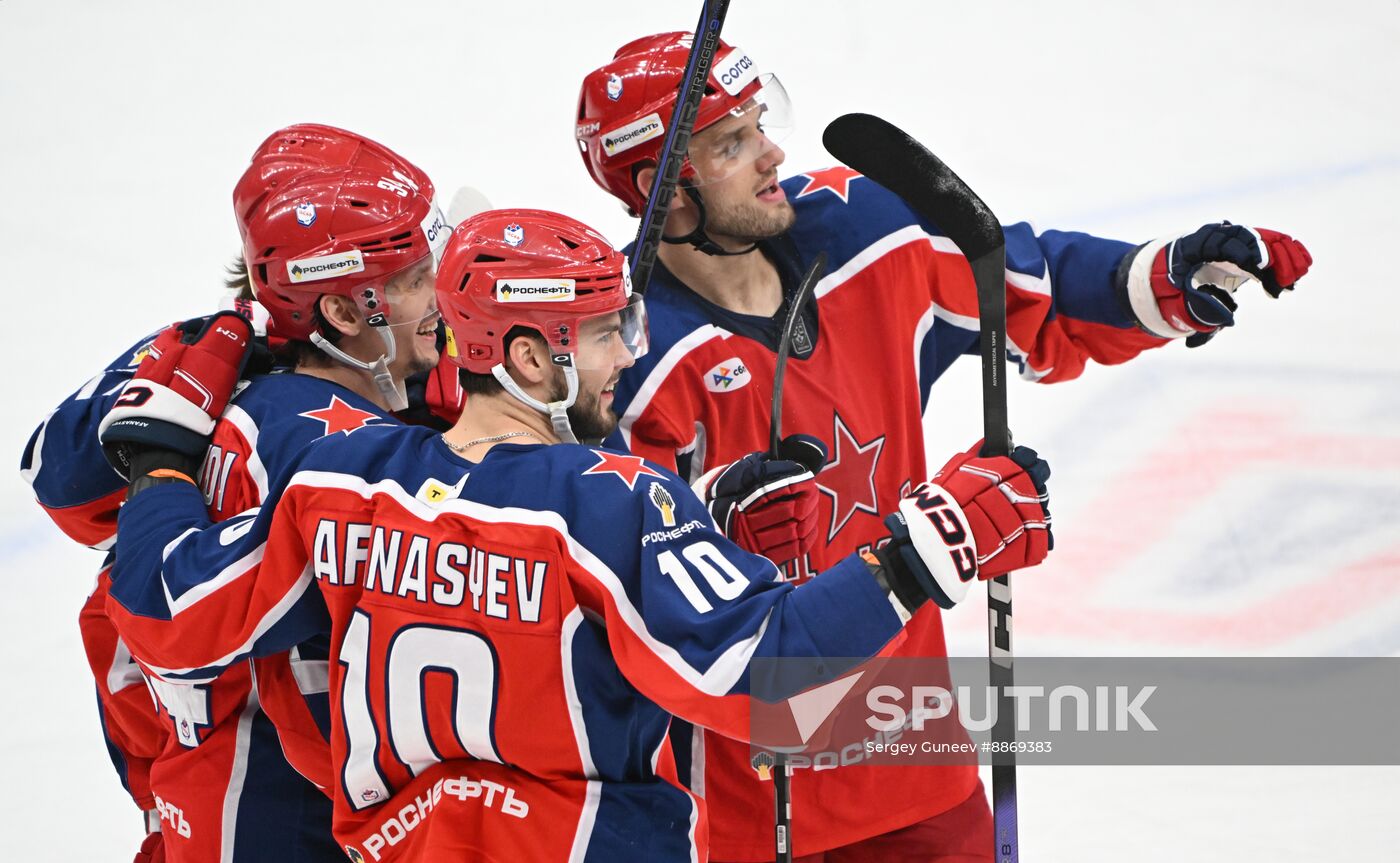 Russia Ice Hockey Kontinental League CSKA - Torpedo