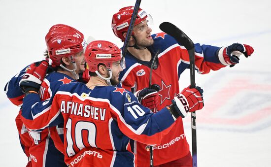 Russia Ice Hockey Kontinental League CSKA - Torpedo