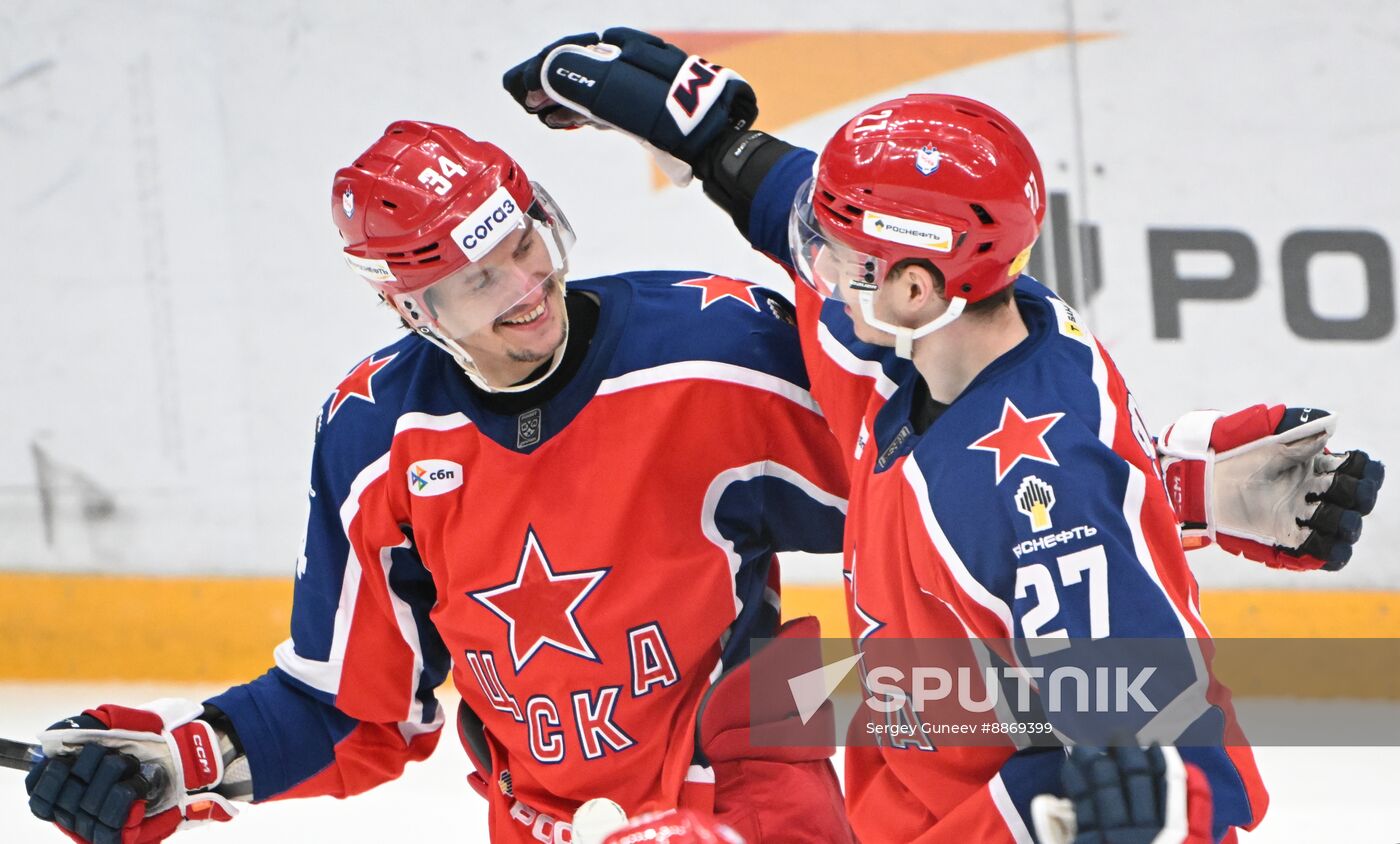 Russia Ice Hockey Kontinental League CSKA - Torpedo