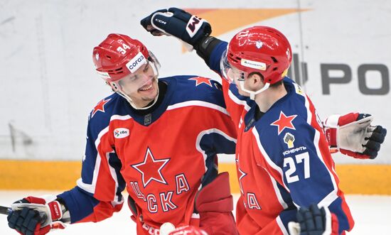 Russia Ice Hockey Kontinental League CSKA - Torpedo