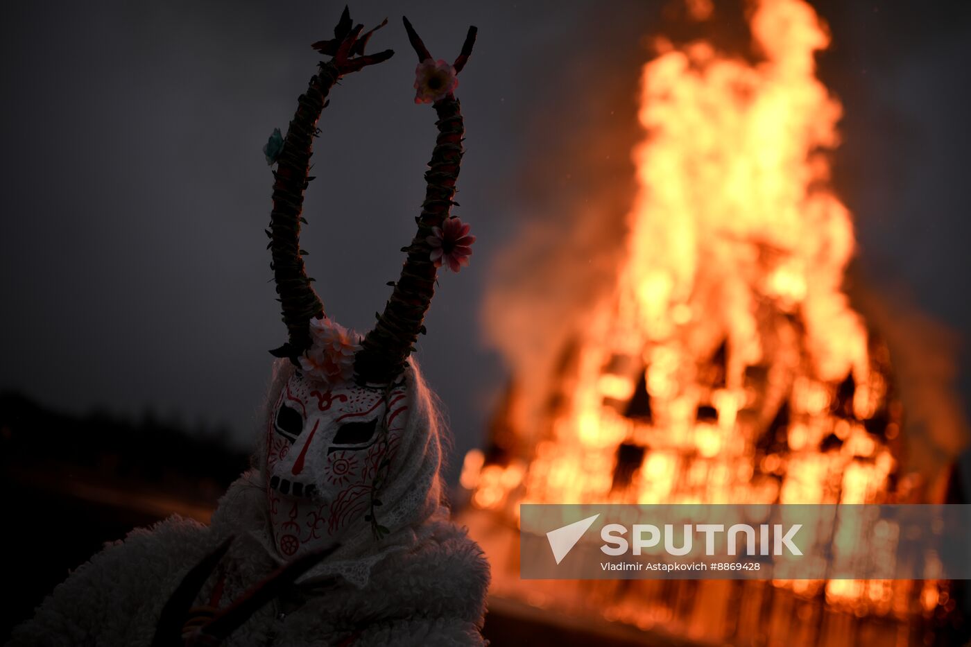 Russia Maslenitsa Celebration Nikola Lenivets