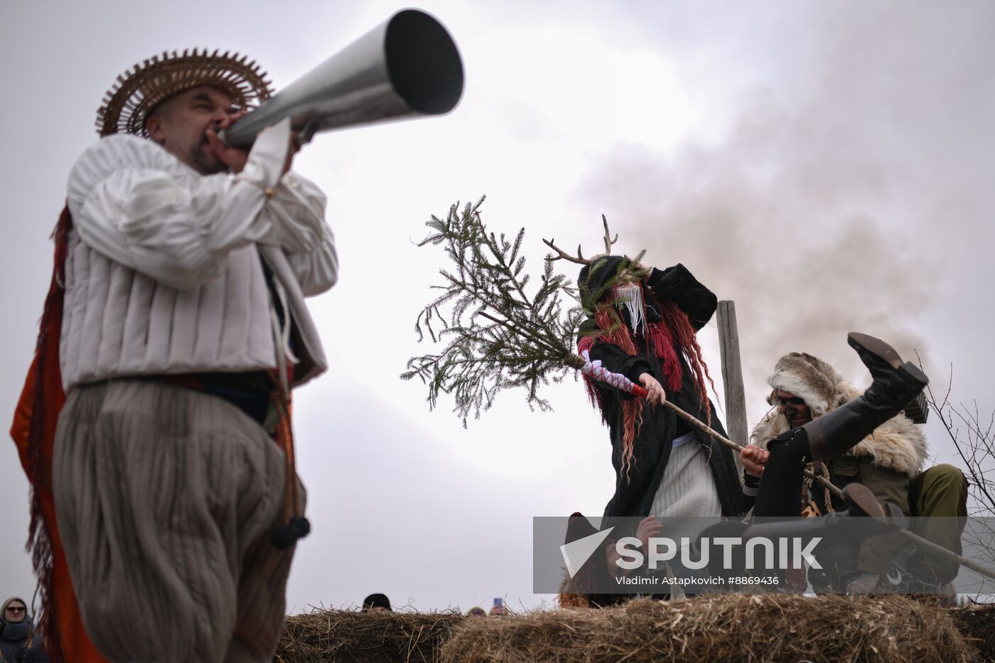 Russia Maslenitsa Celebration Nikola Lenivets