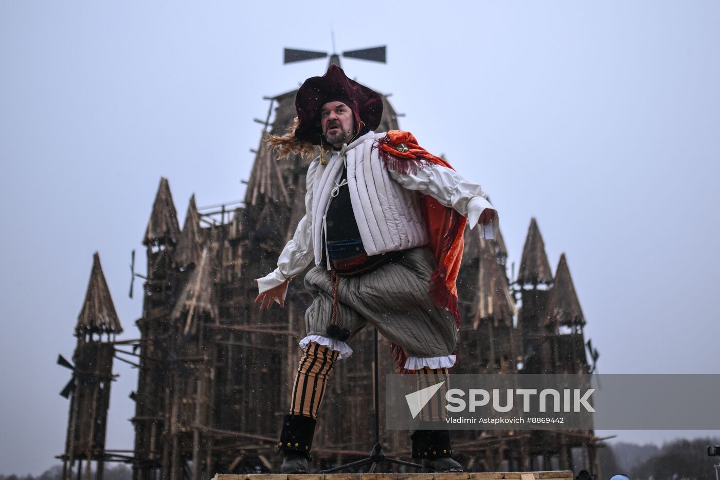 Russia Maslenitsa Celebration Nikola Lenivets