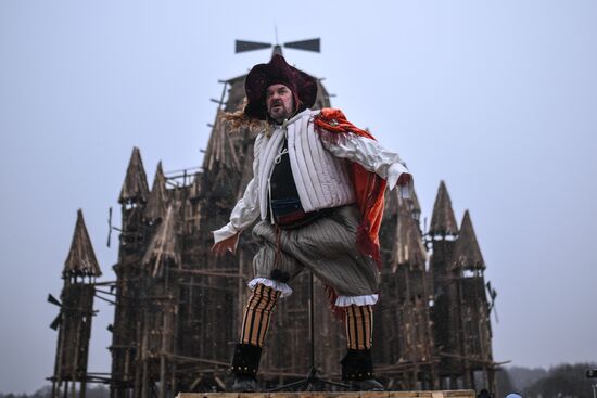 Russia Maslenitsa Celebration Nikola Lenivets