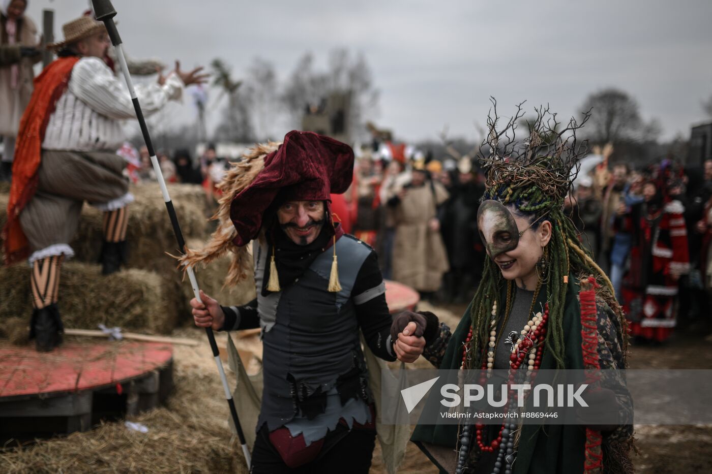 Russia Maslenitsa Celebration Nikola Lenivets