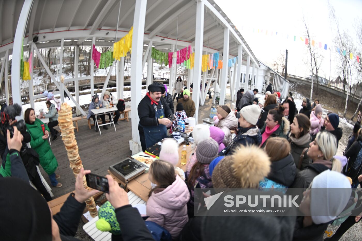 Russia Maslenitsa Celebration