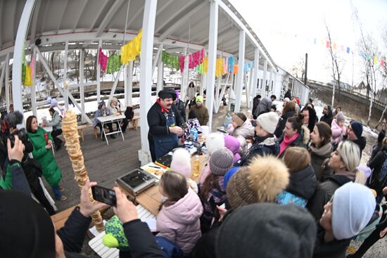 Russia Maslenitsa Celebration