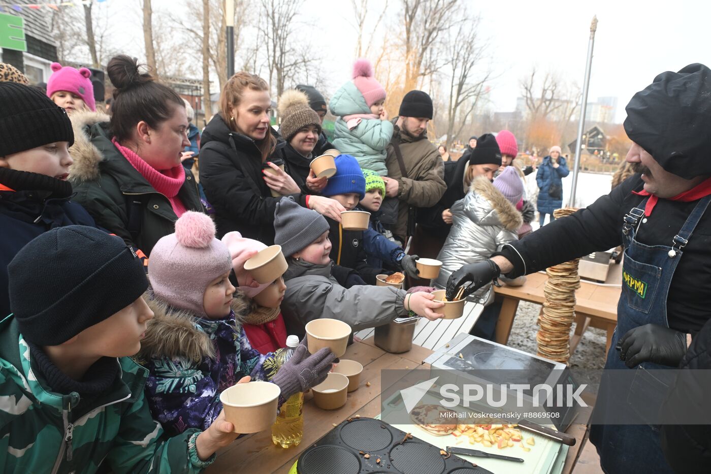 Russia Maslenitsa Celebration