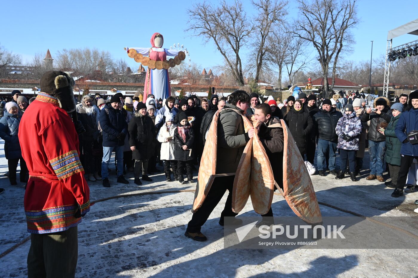 Russia Maslenitsa Celebration