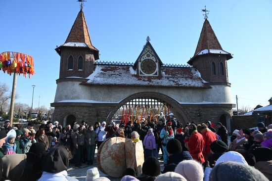 Russia Maslenitsa Celebration