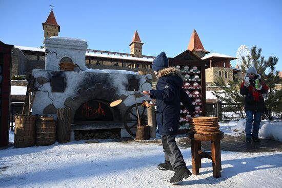 Russia Maslenitsa Celebration