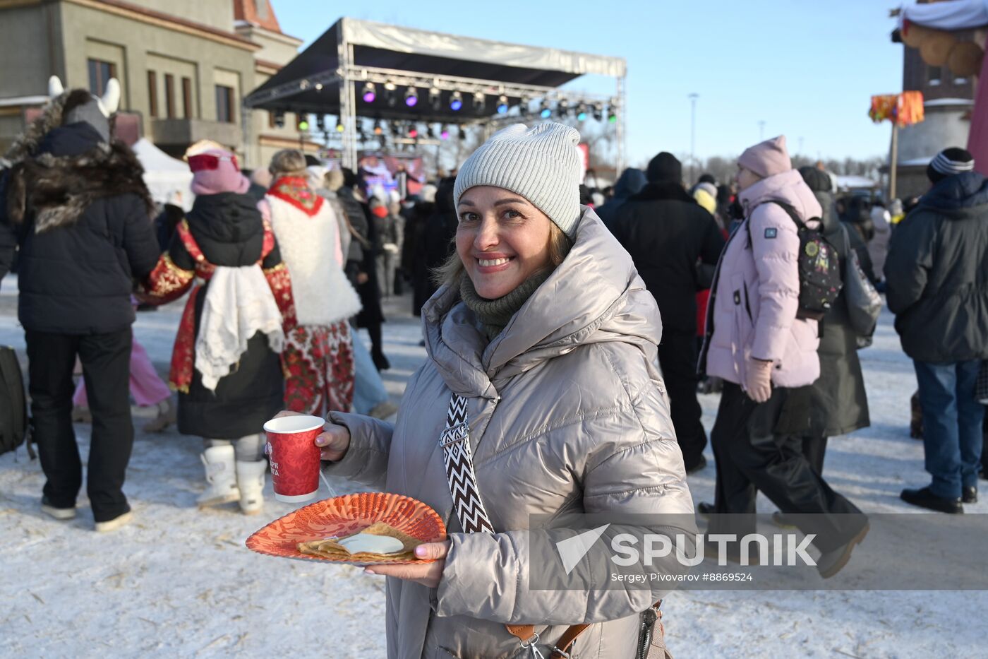 Russia Maslenitsa Celebration