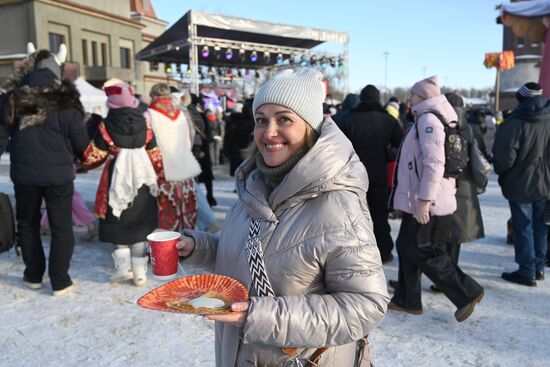 Russia Maslenitsa Celebration