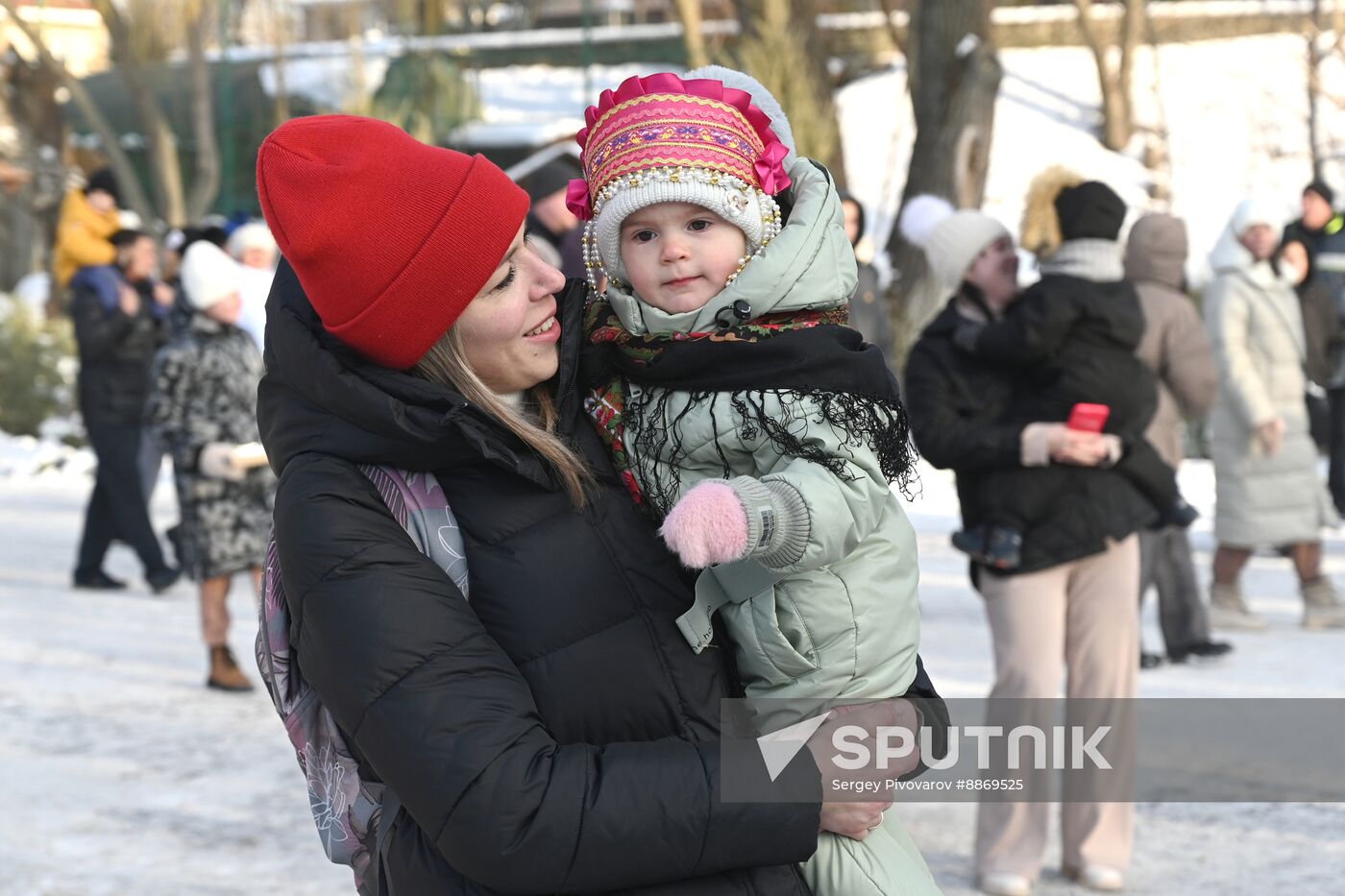 Russia Maslenitsa Celebration