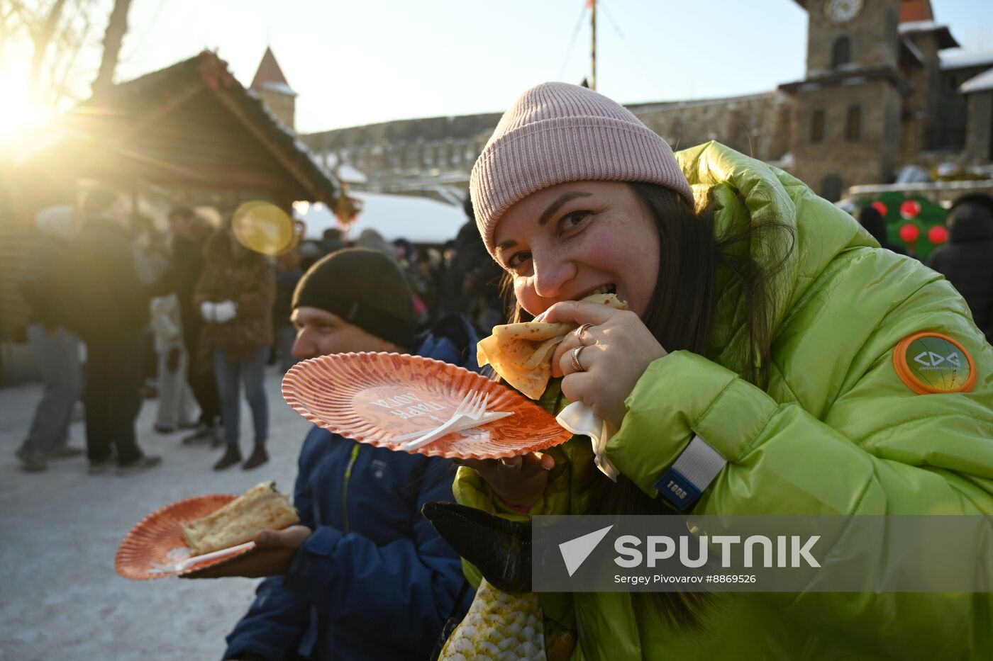 Russia Maslenitsa Celebration