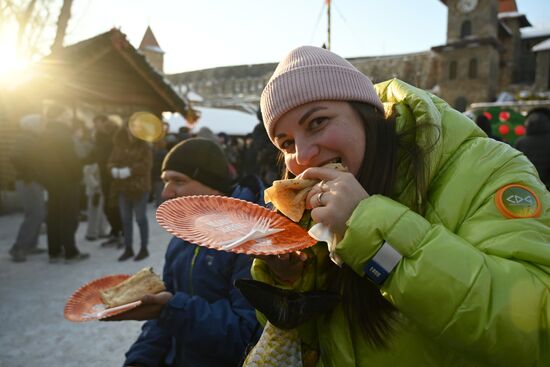 Russia Maslenitsa Celebration