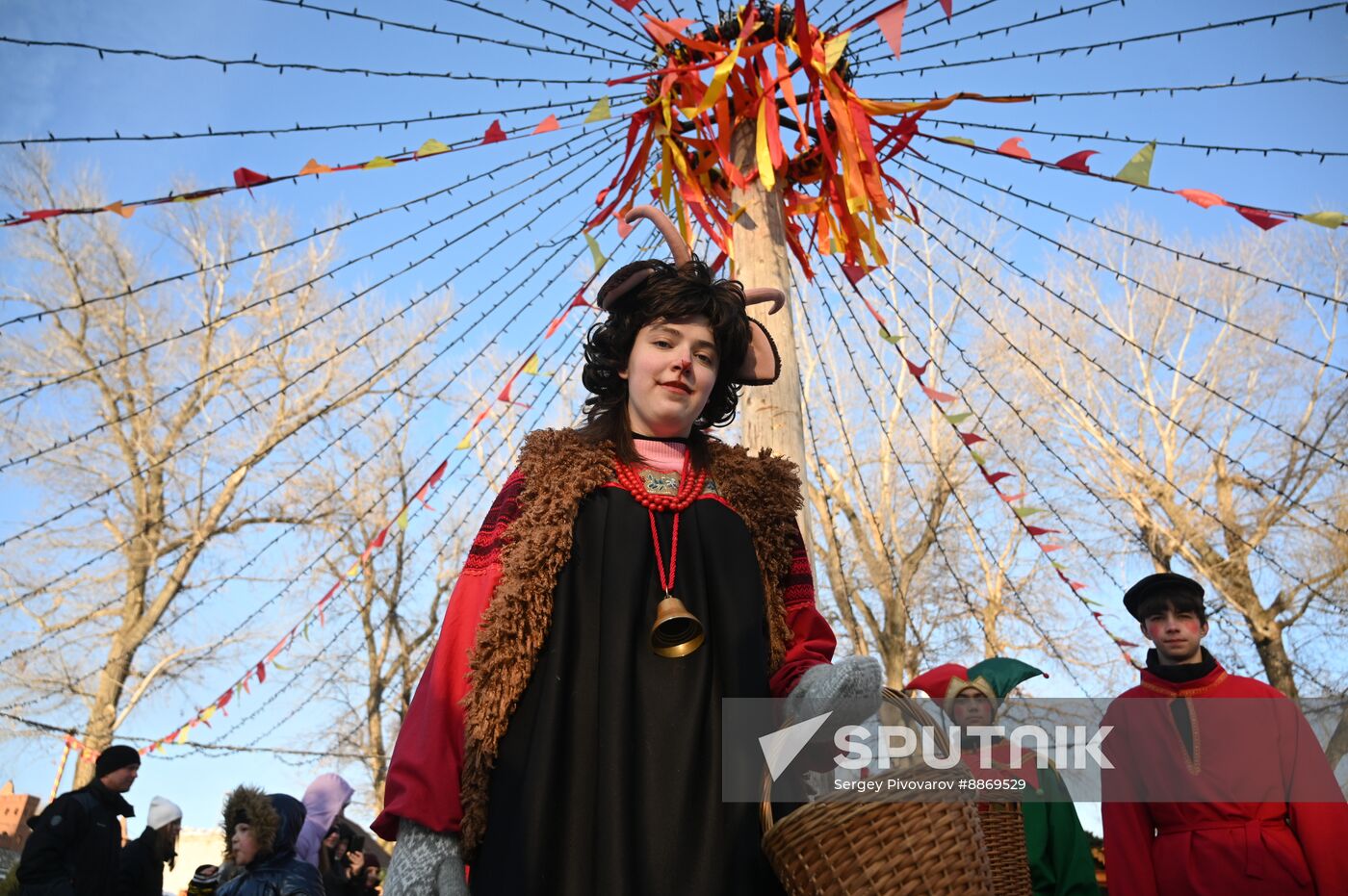 Russia Maslenitsa Celebration