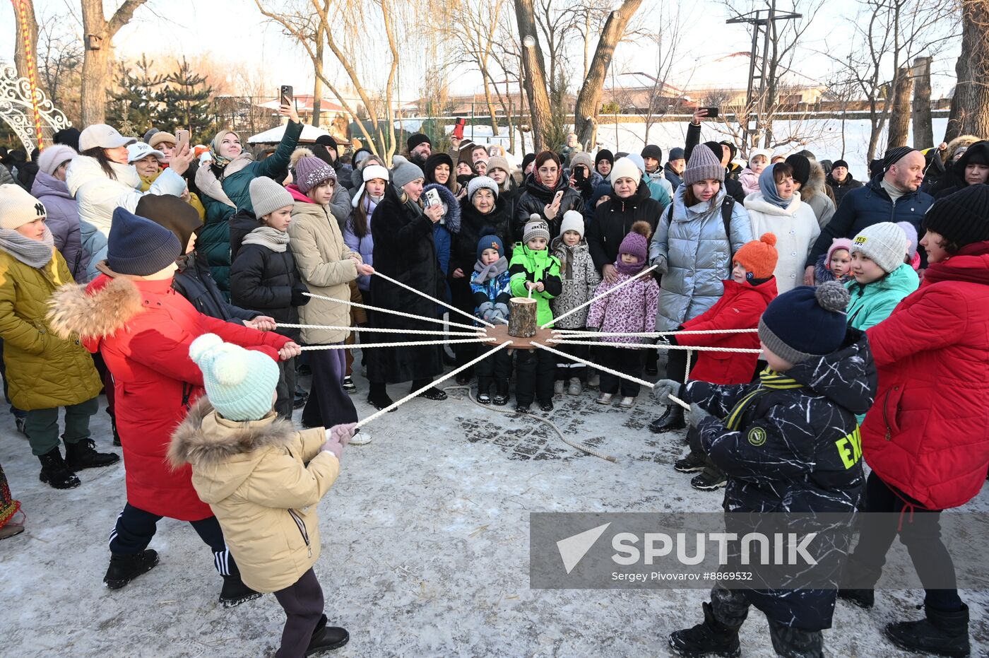 Russia Maslenitsa Celebration