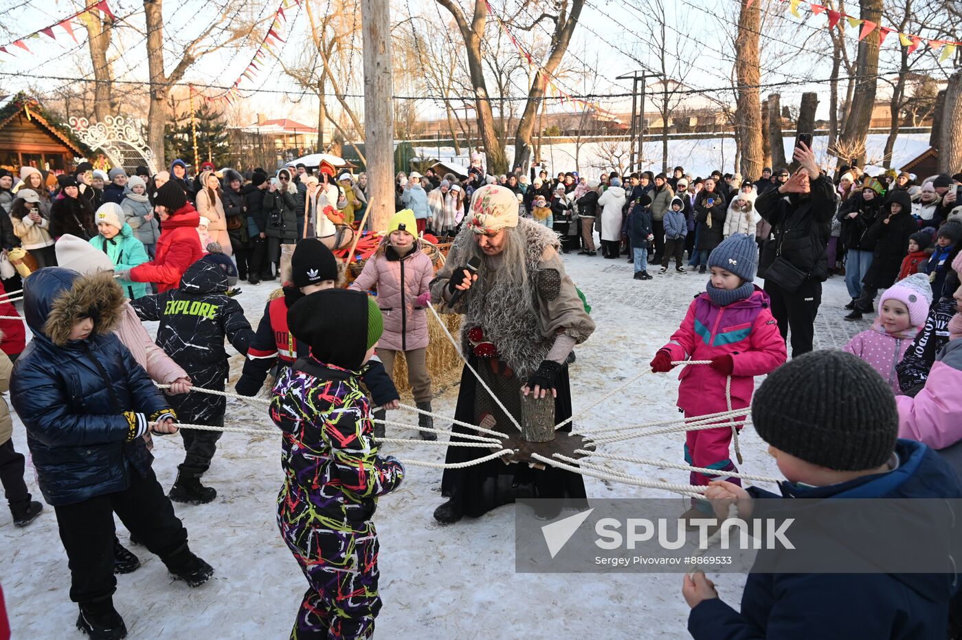 Russia Maslenitsa Celebration