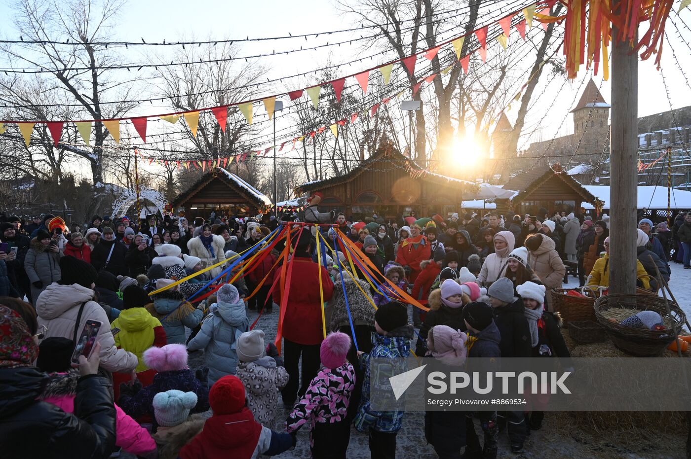 Russia Maslenitsa Celebration