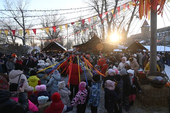 Russia Maslenitsa Celebration