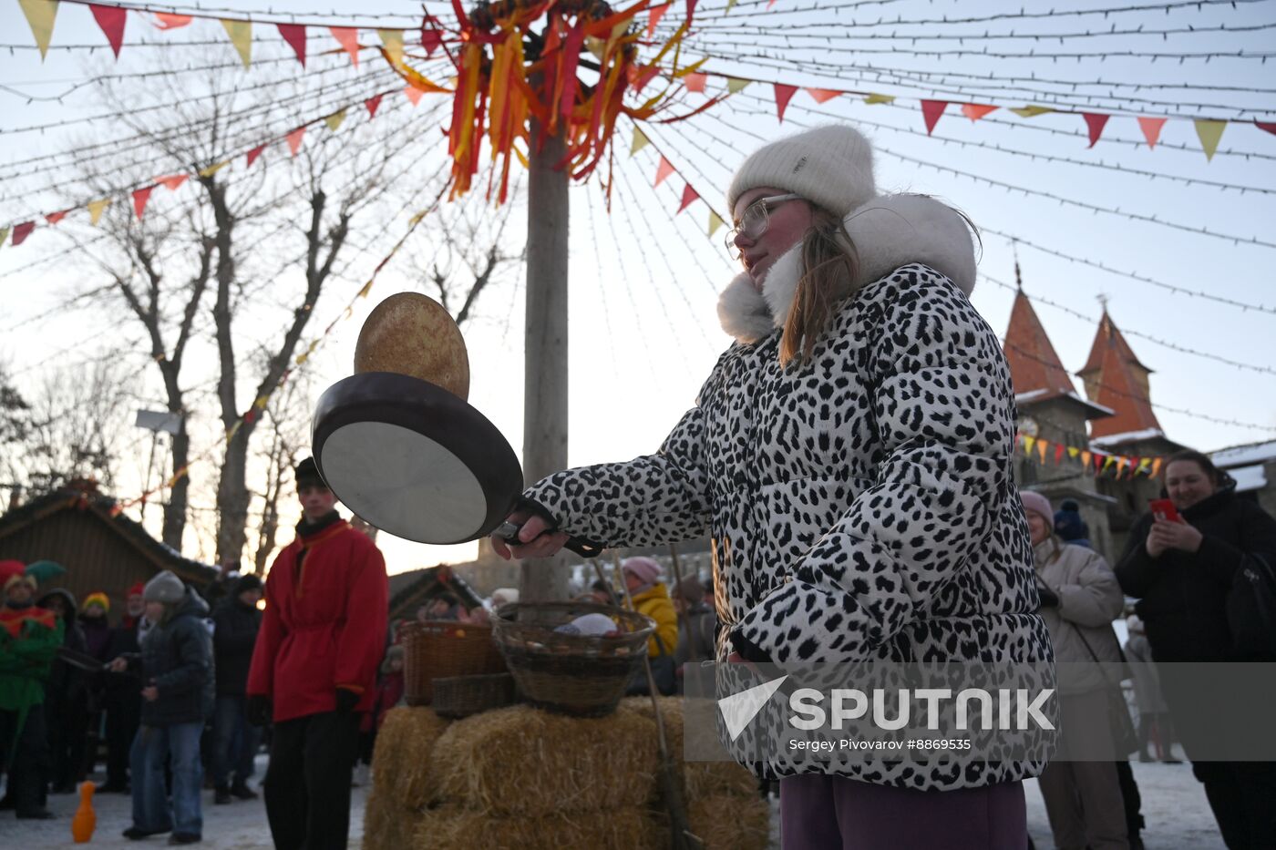 Russia Maslenitsa Celebration