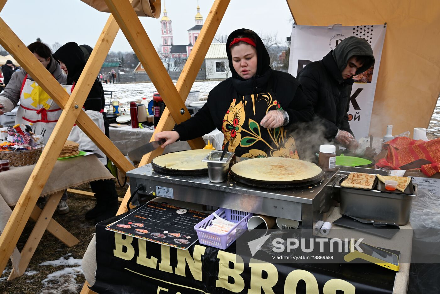 Russia Maslenitsa Celebration