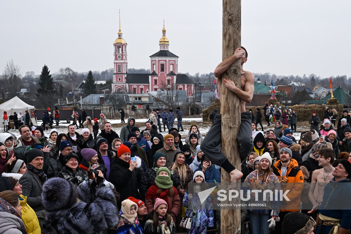 Russia Maslenitsa Celebration