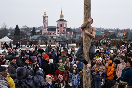 Russia Maslenitsa Celebration